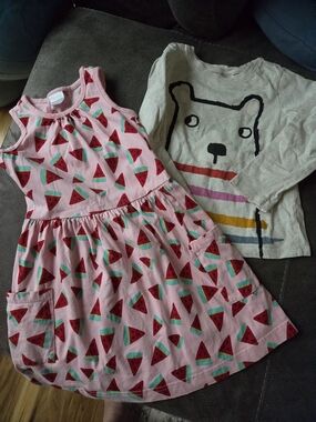 Hanna Andersson Pink Watermelon Print Dress